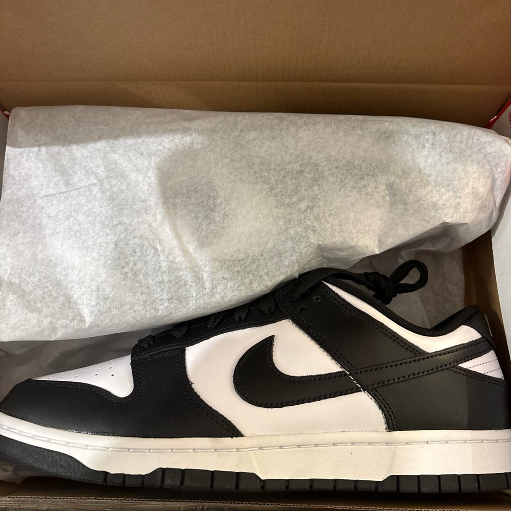 NIB [Nike] Dunk Low-Top “Pandas” Shoes Athletic Sneakers Men’s 11 / W 12.5 - Picture 13 of 15